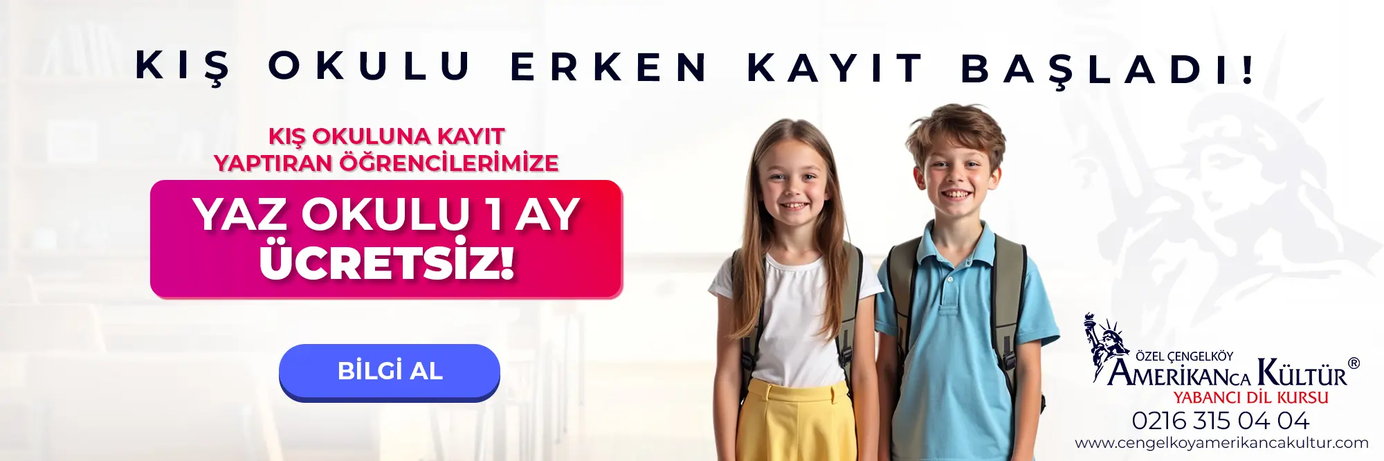 Kış Okulu Erken Kayıt Fırsatına Özel Hediye